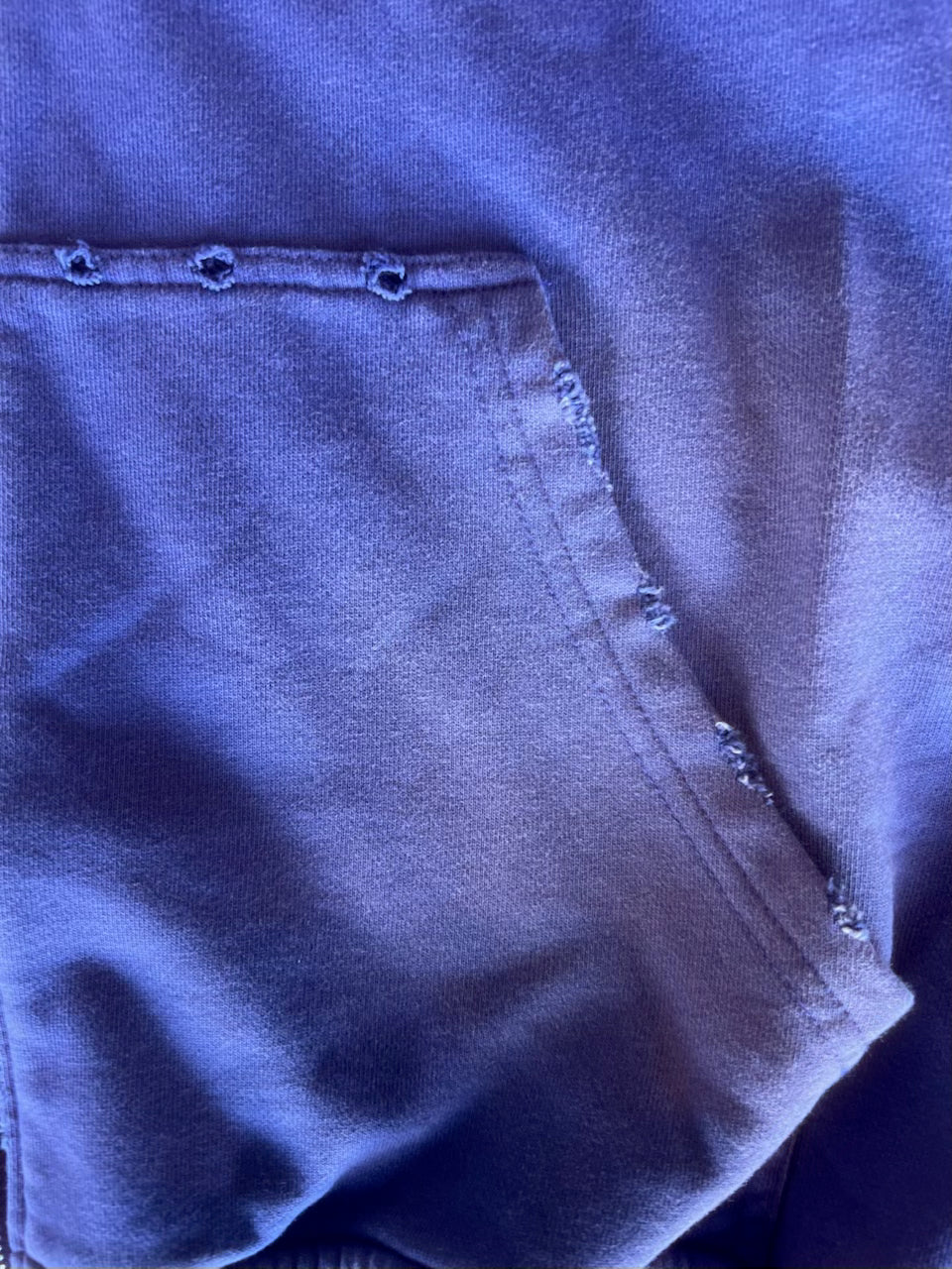 Purple Graffiti Zip